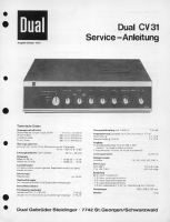 Dual CV-31-Service-Manual 